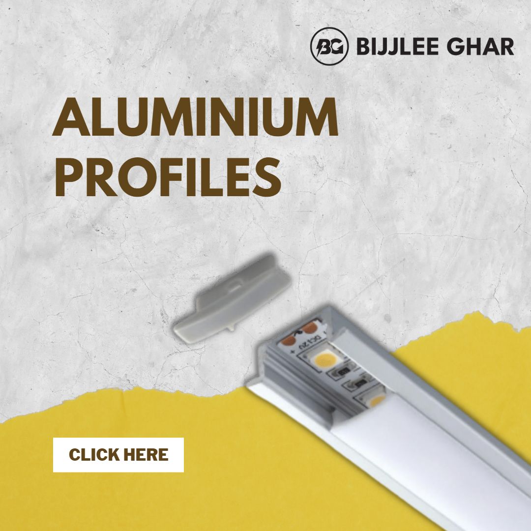 Buy Aluminium Profile - Electrical dealer in chandigarh tricity - buy aluminium profile light - Bijjlee Ghar