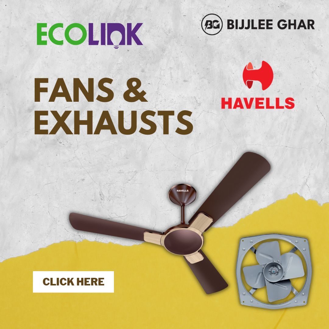 Buy Ceiling Fans - Electrical dealer in chandigarh tricity - buy ceiling fans - Bijjlee Ghar