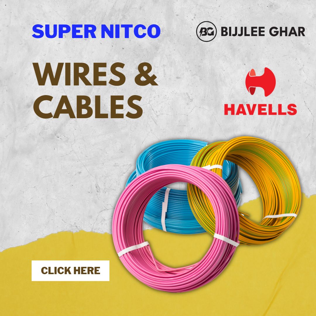 Buy electrical wire in chandigarh - Bijjlee Ghar - Best Electrical Dealer in Chandigarh Tricity