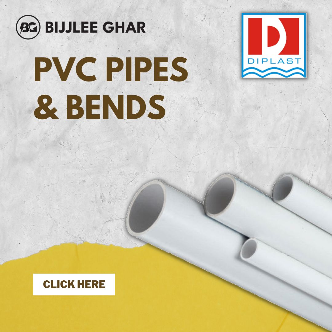 Buy Pvc pipe - Electrical dealer in chandigarh tricity - diplast pipe - Bijjlee Ghar